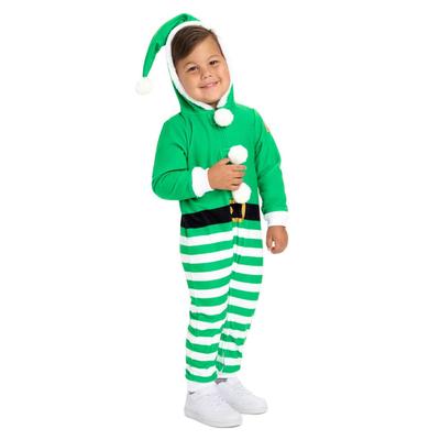 Toddler Boy's Elf Jumpsuit