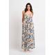 Coral Womens Maxi Dress -