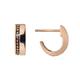 Hot Diamonds Hoop Earrings - Rose Gold Plated