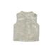 Carter's Faux Fur Vest: Gray Jackets & Outerwear - Kids Girl's Size 6X