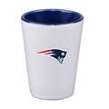 New England Patriots 2oz. Inner Color Ceramic Cup