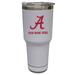 The Memory Company White Alabama Crimson Tide Personalized 30oz. Stainless Steel Bluetooth Tumbler