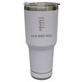 The Memory Company White San Francisco Giants Personalized 30oz. Stainless Steel Bluetooth Tumbler