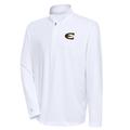 Men's Antigua White Emporia State Hornets Tribute Quarter-Zip Pullover Top