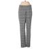 Tahari Casual Pants - High Rise: Gray Bottoms - Women's Size Medium