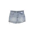 Gap Denim Shorts: Blue Solid Bottoms - Women's Size 27 - Light Wash