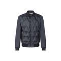 Joop! Jacke "Pery" Herren dark blue, Gr. 54, Viskose, im Design Mix mit Stepp Front