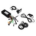 Electric Bike Conversion Controller Kit Power Assist Sensor 3 Modes 9 Tube Sine Waves Power Assist