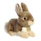 Aurora Adorable Miyoni Eastern Cottontail Rabbit Stuffed Animal - Lifelike Detail - Cherished Companionship - Brown 11 Inches