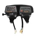 Jauge Mécanique de Moto Compteur de Vitesse KM/H Tachymètre pour YAMAHA ENDURO DT125 R