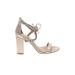 Jewel Badgley MIschka Heels: Ivory Shoes - Women's Size 9