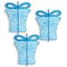 The Holiday Aisle® 3 Pack 8" Red & Green 3D Gift Box in White/Blue | 8 H x 6 W x 6 D in | Wayfair 1FE4B8BC6F9848198F2D75B11ACE87F8