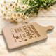 Personalised Custom Engraved Wooden Chopping Board Cheese Board Serving Board Cutting Novelty Gift Birthday Christmas Housewarming Wedding