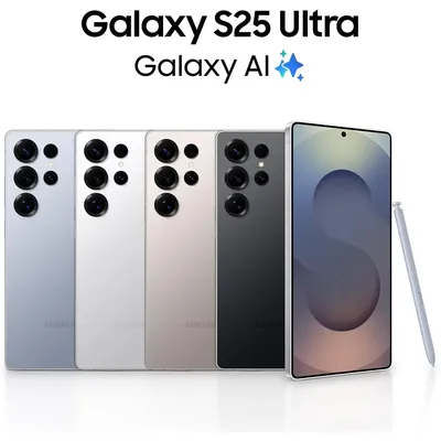 RU Express Samsung Galaxy S25 Ultra 5G Smartphone Snapdragon 8 Elite 6.9"120Hz Dynamic LTPO AMOLED 2X Display 200MP Quad Camera