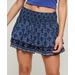 Vintage Tiered Mini Skirt