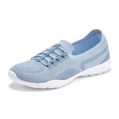 Sneaker LASCANA, Damen, Gr. 35, blau (hellblau), Obermaterial: 100% Textilmaterial. Futter: 100% Textilmaterial. Decksoh