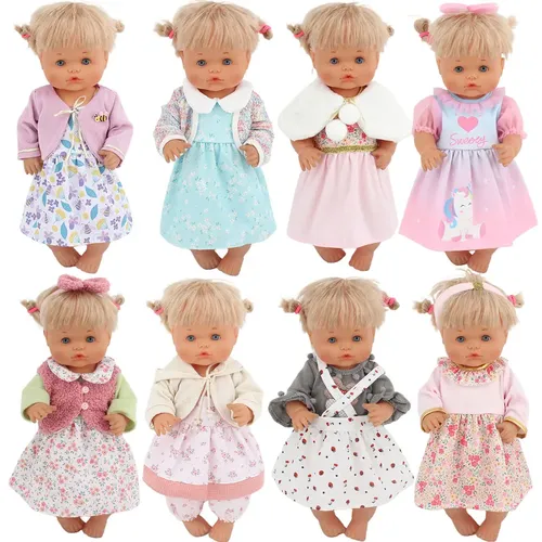 2023 neues Puppen kleid fit 42 cm Nenuco Puppe 17 Zoll Nenuco Puppe Kleidung und Accessoires