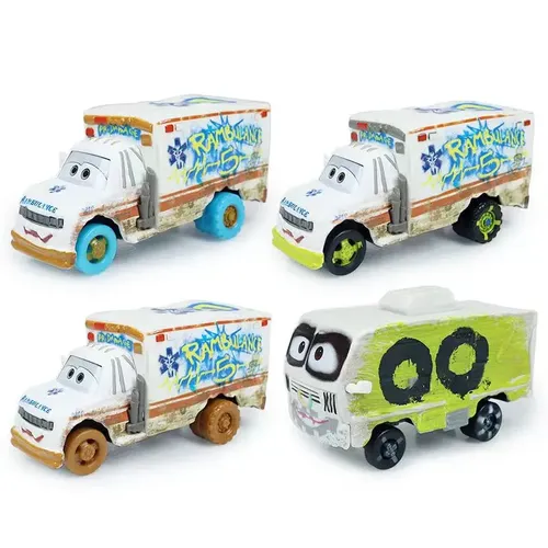 Disney Pixar Autos 3. Schaden Krankenwagen Rennen mr. Arvy Auto Kinderspiel zeug Legierung Spielzeug