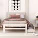 Modern Twin Size Platform Bed Frame with 2 Drawers