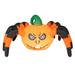 5 Feet Halloween Inflatable Pumpkin Spider with Built-in LED Light - 5 ft x 3.2 ft x 2.6 ft