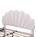 Velvet Platform Bed Upholstered Bed Wood Slat Platform Bed