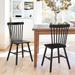 LUE BONA Windsor Solid Wood Dining Chairs for Kitchen and Dining Room - 18.1"D x 18.1"W x 35.1"H