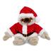 DolliBu Santa Sloth Stuffed Animal Plush Toy with Red Santa Outfit - 6.5 inches