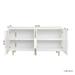 Sideboard Buffet Cabinet with Storage,Storage Cabinets with 4 Doors with Handle