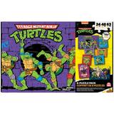 Teenage Mutant Ninja Turtles 8 Jigsaw Puzzle Bundle in Storage Box