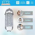 KKL Kids Sleeping Bag with Pillow 2-in-1 Foldable Gray Shark Sleeping Bag Soft Comfortable Warm All Seasons Sleeping Bag Pillow for Kids 48*18 inch