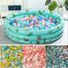 KAOU 100Pcs Children s Toy Balls Odor-free Elastic Safe Thickened Large Size Color Cognition Multicolor Macaron Color Pit Balls Swimming Pool Toy Style C