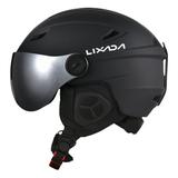 Lixada Ski Helmet Snowboarding Protective Gear Safety Headgear for Winter Sports Head Protection for Snow Sports Enthusiasts