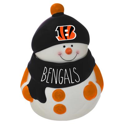 The Memory Company Cincinnati Bengals Snowman Cookie Jar