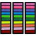 Page Markers Sticky Index Tabs Arrow Flag Tabs Colored Sticky Notes for Page Marker Bookmarks [10 Primary Colors 600 Pieces] Sticks Securely Removes Cleanly