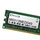 Memory Lösung ms512med049 0,5 GB Modul Arbeitsspeicher – Speicher-Module (0,5 GB, Laptop, Medion Cybercom CC9625, MD 9625)