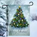 Christmas Tree Garden Flag Winter Happy New Year Decorative Flag For Party Yard Home Outdoor Decor Christmas Decor Garden Flag Home Decor Outdoor Decor Yard Decor Garden Decor Holiday Decor