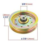 Flat Idler Pulley fits 38/42/44/46/50/54 FOR MTD Cub Cadet Mowers 756-04129B