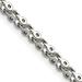 Solid Chisel Stainless Steel Polished Fancy Link Chain - 18