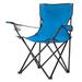 Foldable Camping Chair Outdoor Portable Chair with Cup Holder Carry Bag and 230 lbs Capacity Sturdy Lightweight Beach Chair with High Quality Oxford Cloth for Beach Hiking Fishing Blue D611