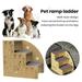 Yirtree Pet Ladder Convenient Easy-to-Install Dogs Cats Ladder Detachable Three-step Pet Stairs Pet Supplies