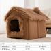 Winter Pet Cat Bed Foldable Dog House Dog Villa Sleep Kennel Removable Nest Warm Enclosed Cave Sofa Pet Supply Ð»ÐµÐ¶Ð°Ð½ÐºÐ° Ð´