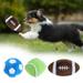 Yirtree Dog Chew Toy Bite Resistant Good Toughness Soft Touch Scratch-resistant Ball Shape Sports Training Reusable Fluffy Dog Balls Toy Outdoor Use