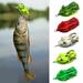 Riguas Lure Soft Bait Realistic Fisheye Sharp Hook Bite Resistant Angling Silica Gel Big Eyed Thunder Frog Lure Bait Outdoor Fishing