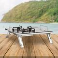 koolsoo Camping Gas Cooking Automatic Ignition Outdoor Burner Camp Gas Burner for Backpacking Picnic Barbecue