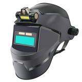 Meterk Automatic Dimming Welding Facemask Large View True Color Auto Darkening Welding Facemask 130â„ƒ High Temperature Resistant for Arc Welding Grinding Cutting