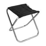 Foldable Chair Portable Folding Chair Outdoor Folding Stool Small Folding Seat Aluminum Camping Chair with Storage Bag Folding Stool for Camping Fishing Picnic Beach