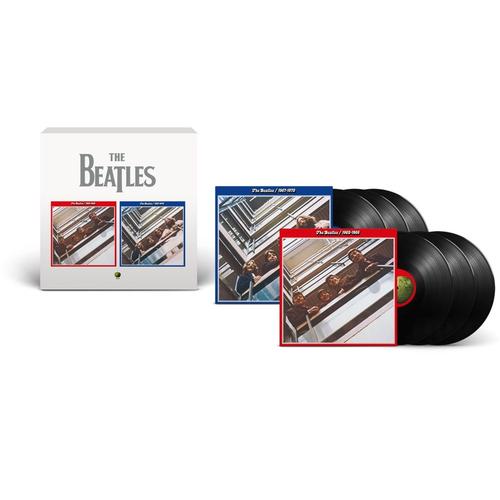 The Beatles 1962-1966 &1967-1970 (Limited Red & Blue 6LP-Box) (Vinyl) - The Beatles. (LP)