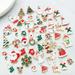 Naierhg 50Pcs Mixed Alloy Christmas Charms Handmade Jewelry Making Charms Pendant for Bracelet Necklace Earring DIY Christmas Clothes Sewing Accessories Jewelry Project Craft Supplies 50pcs