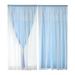 All Curtains 2 Panels Home Curtains Layered Solid Plain Panels And Sheer Sheer Curtains Window Curtain Panels 39 x70