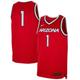 Men's Nike #1 Red Arizona Wildcats Replica Jersey